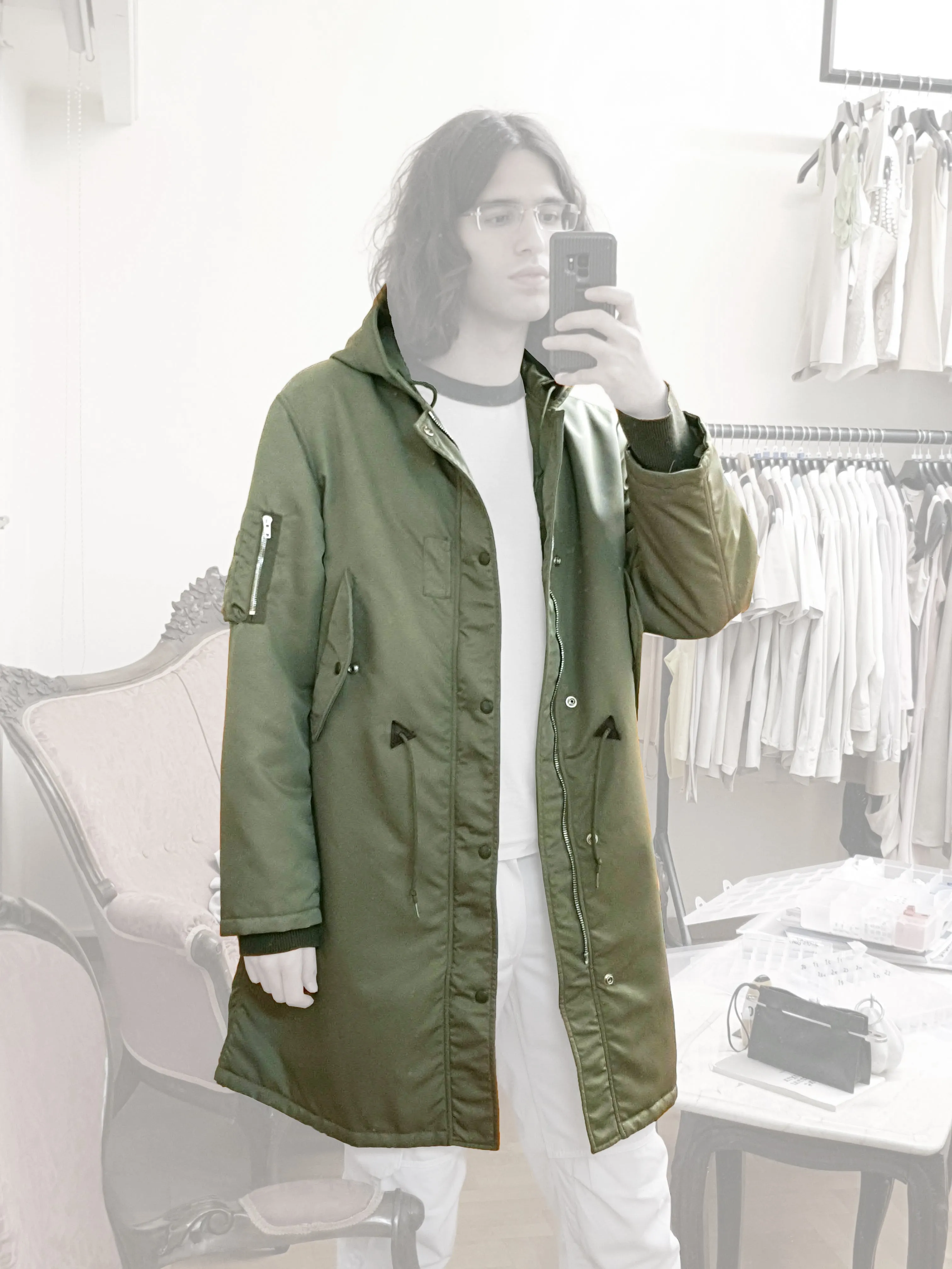 2002 Minimalist N-3 Aviator Parka in Nylon Gabardine