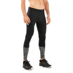 2XU Men's Wind Defence Compression Tights - Black / Grey