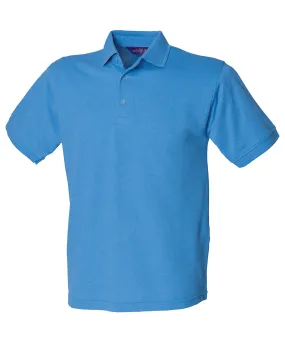 65/35 Classic piqu polo shirt | Mid Blue