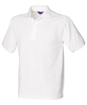 65/35 Classic piqu polo shirt | White