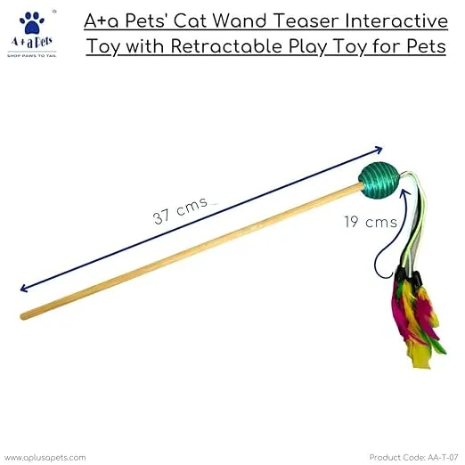 A A Pets' Goodie Box of (3) for Dogs and Cats: Sweater, Nail Cutter with Free Filer, and Wand Toy