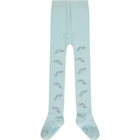 A DEE - Mr Unicorn Dawson Diamanté Tights - Aqua