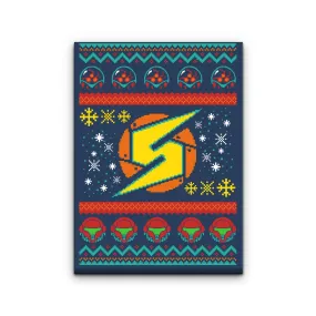 A Metroid Christmas - Canvas Print