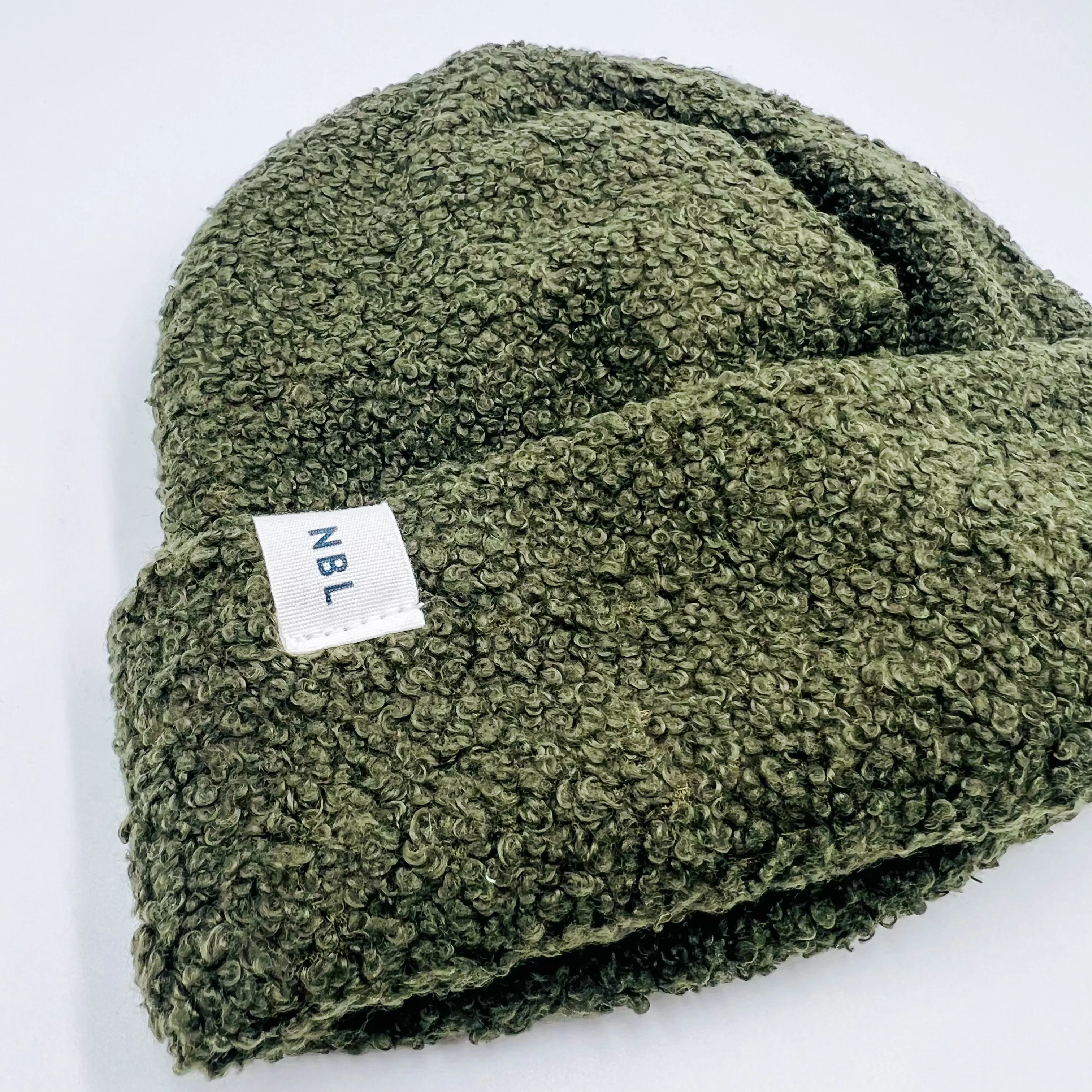 Adult Beanie Hat (Doodle olive)