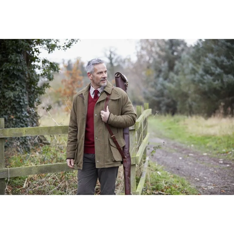 Alan Paine Combrook Mens Tweed Field Coat - Hawthorn