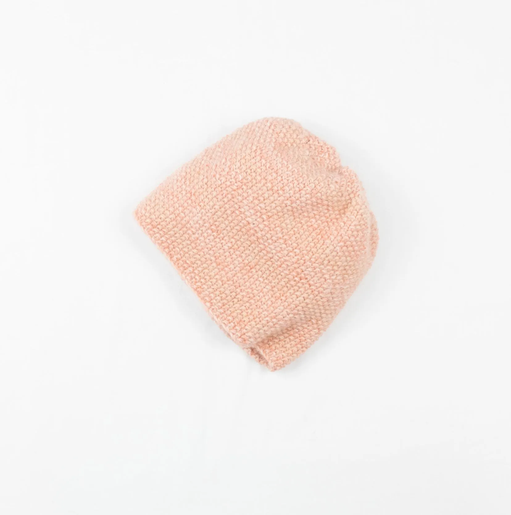 Alpaca Wool Handknitted Rose Beanie