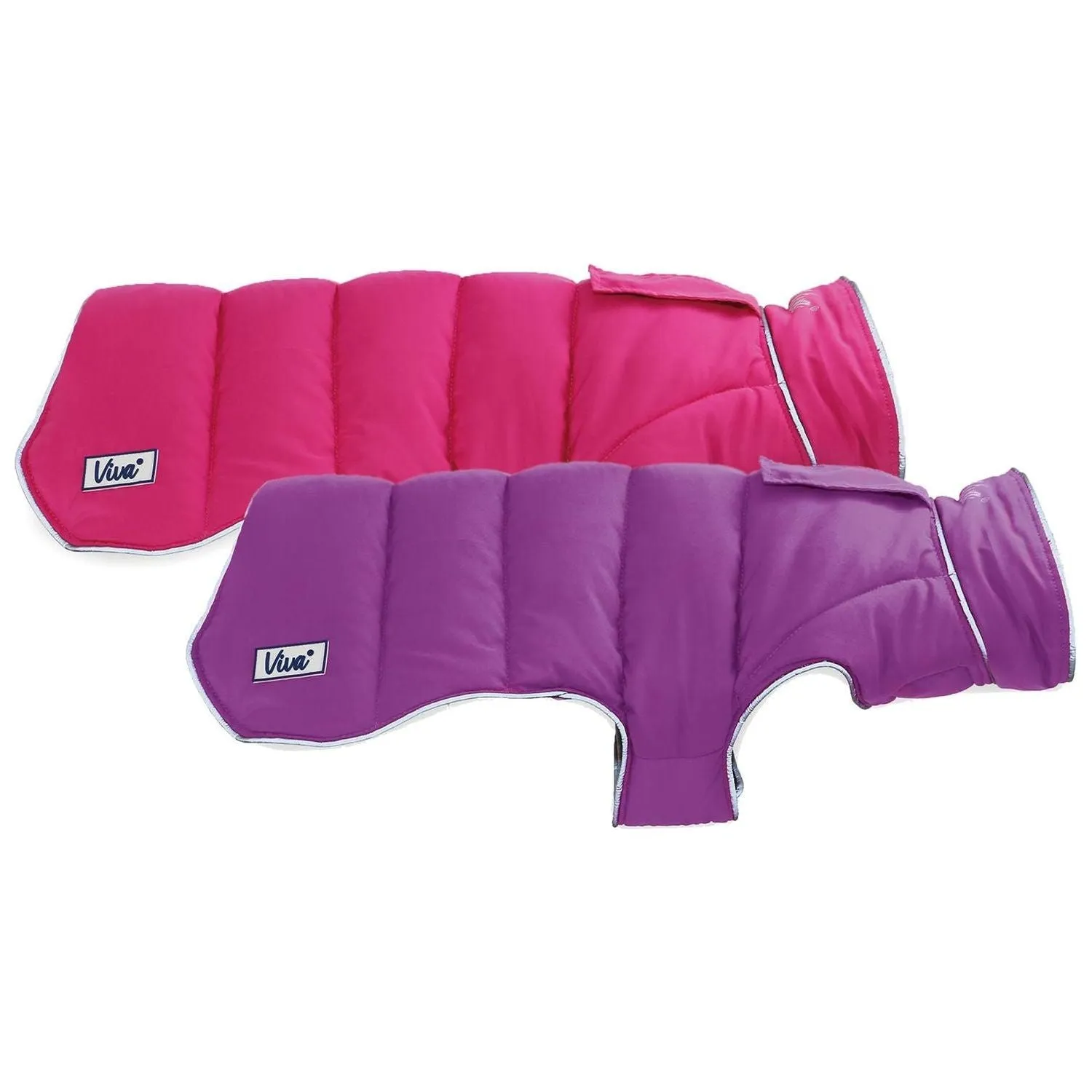 ANCOL VIVA DOG COAT REVERSIBLE PINK/PURPLE