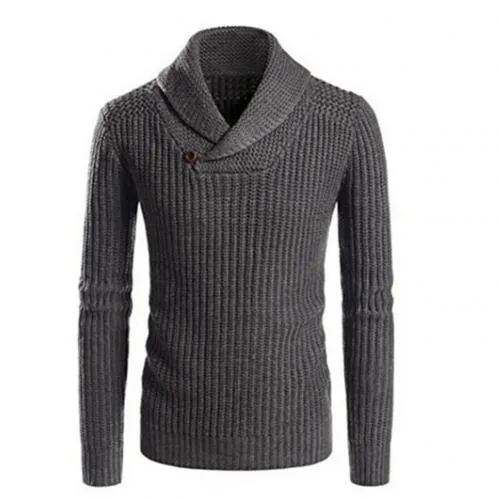 AshoreShop Mens Pullover Winter Long Sleeve Knitted Sweater