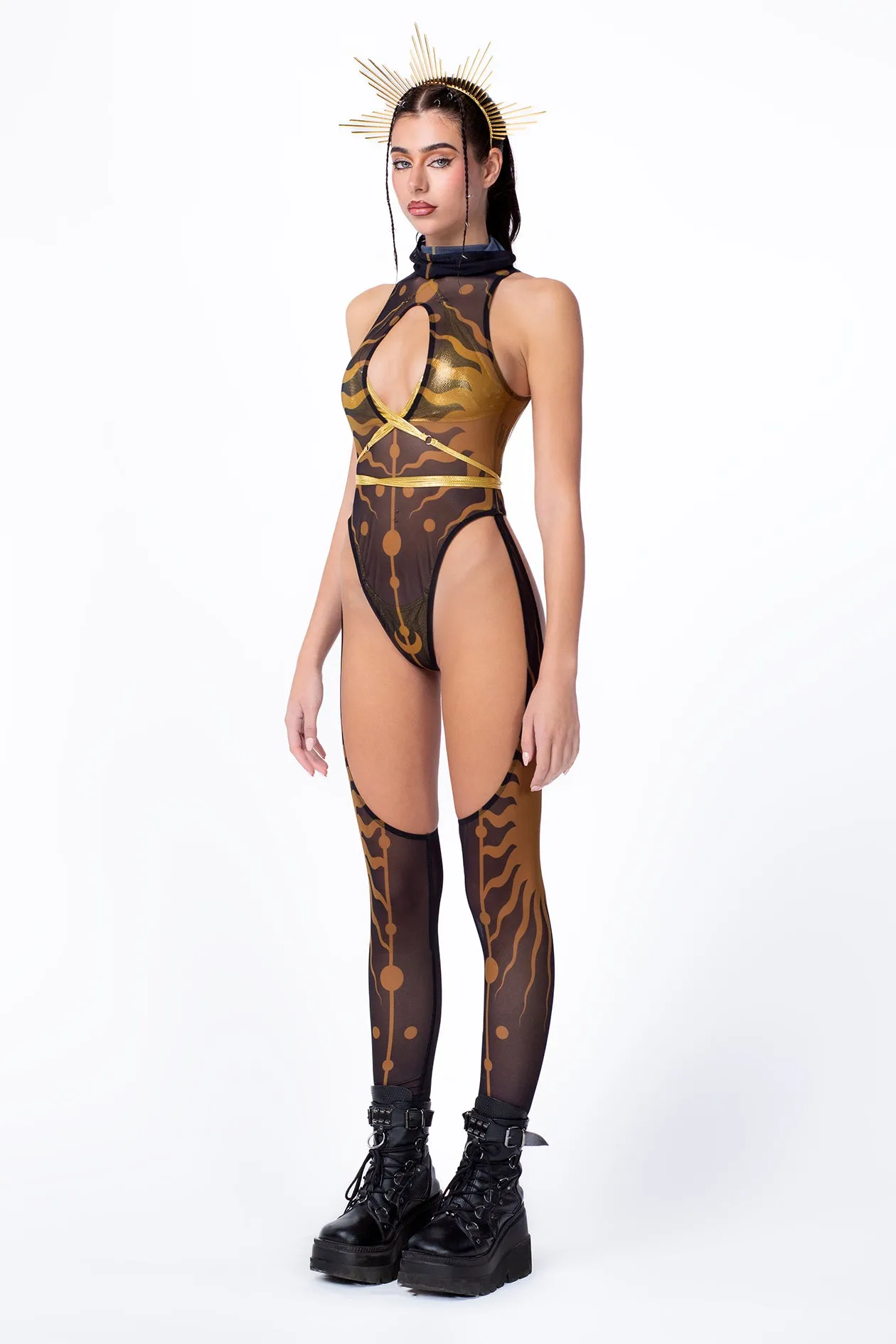 Atacama Mesh Cut-Out Catsuit