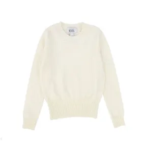 AUTUMN CASHMERE CREAM KNIT SWEATER [Final Sale]