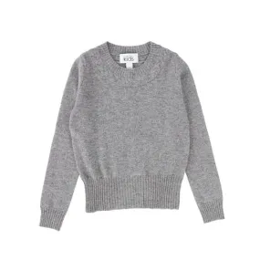 AUTUMN CASHMERE GREY KNIT SWEATER [Final Sale]