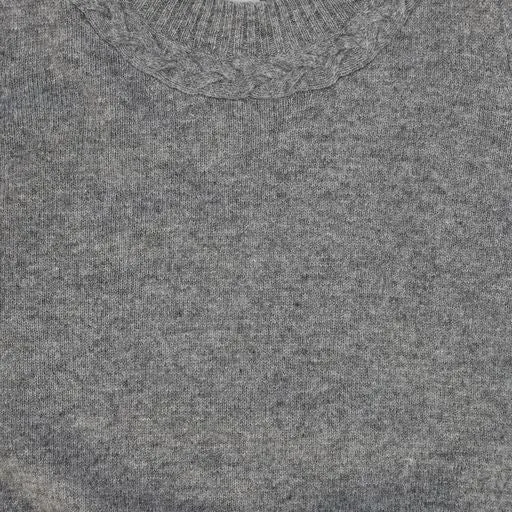 AUTUMN CASHMERE GREY KNIT SWEATER [Final Sale]