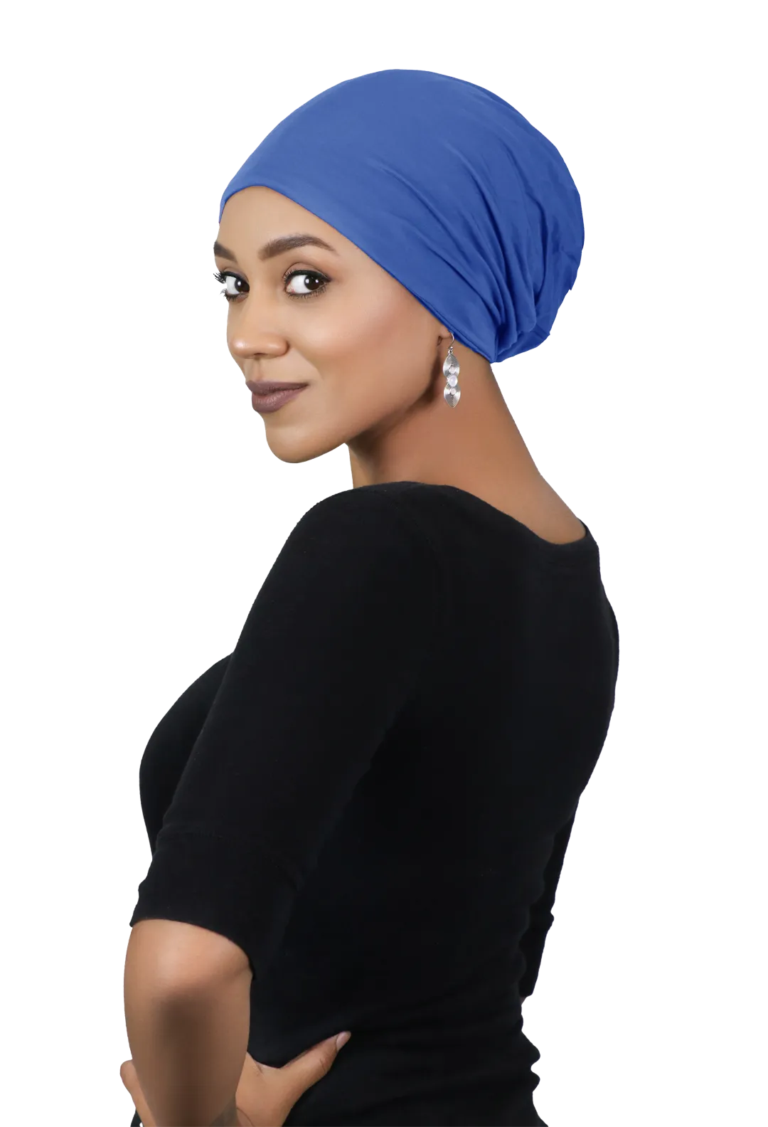 Bamboo Slouchy Beanie Turban Hat Chemo Headwear 50  UPF Sun Protection