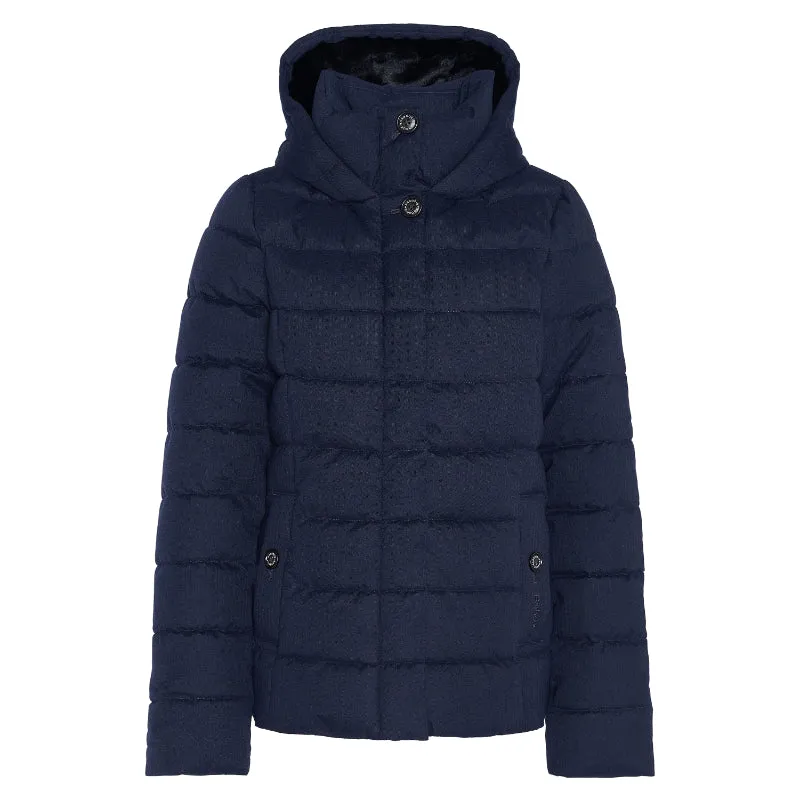 Barbour Camellia Puffer Ladies Jacket - Dark Navy