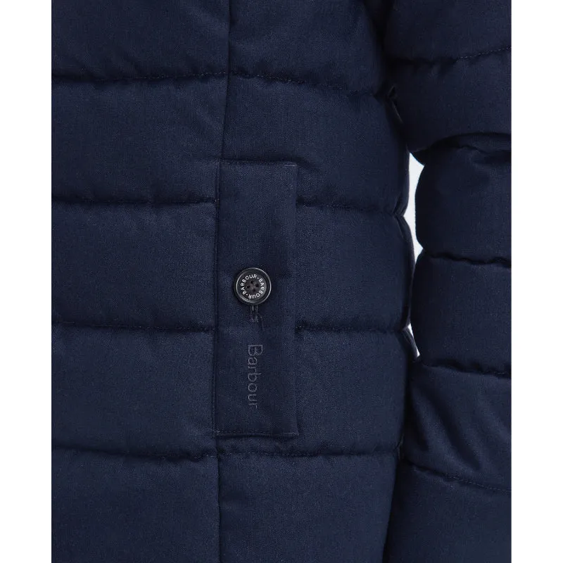 Barbour Camellia Puffer Ladies Jacket - Dark Navy