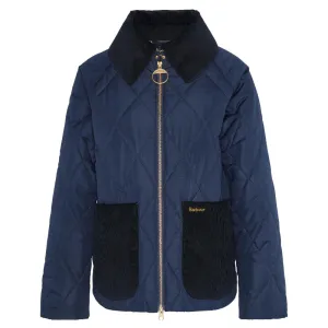 Barbour Dalroy Quilt Ladies Jacket - Navy/Classic