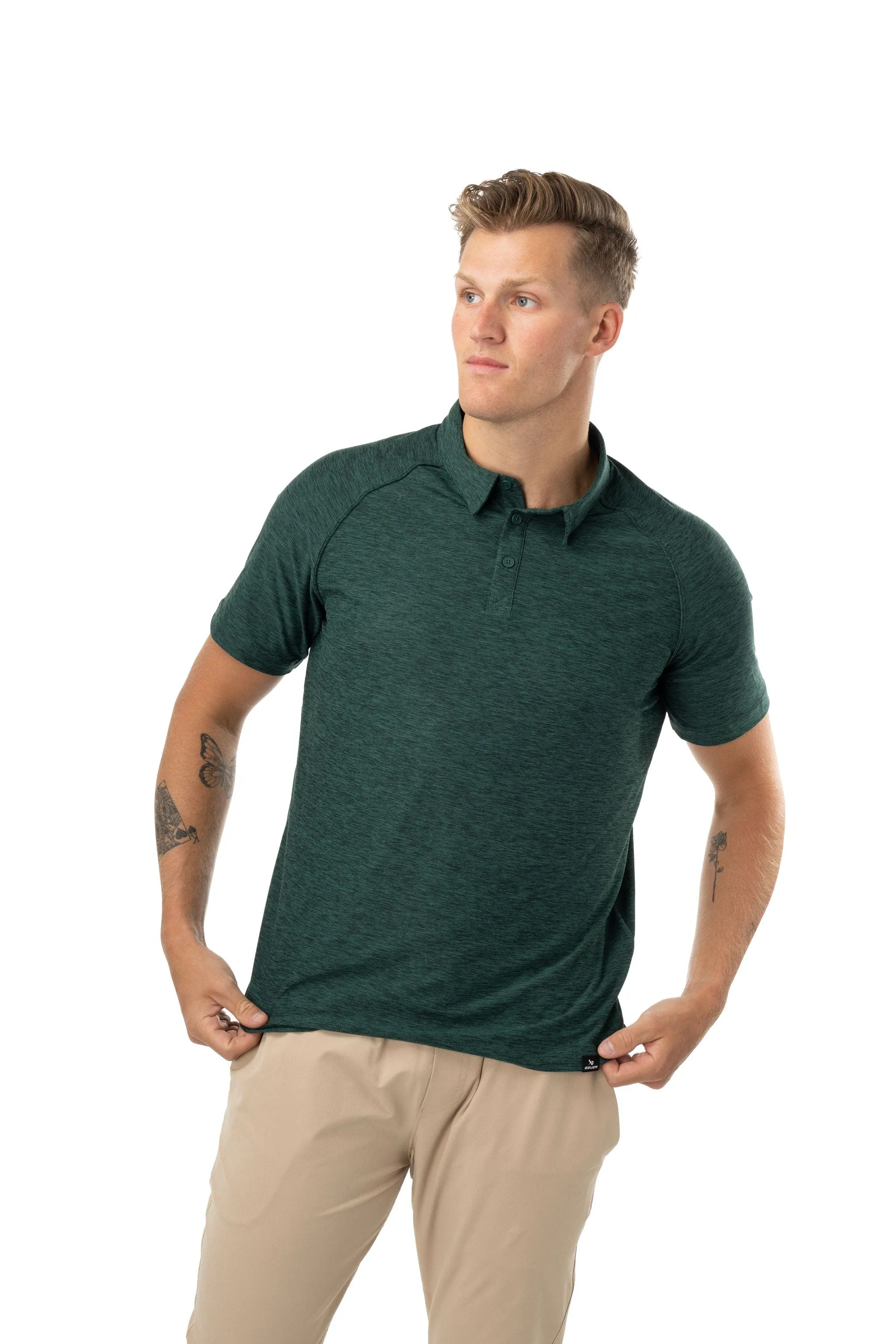 Bauer FLC Performance Polo - Green