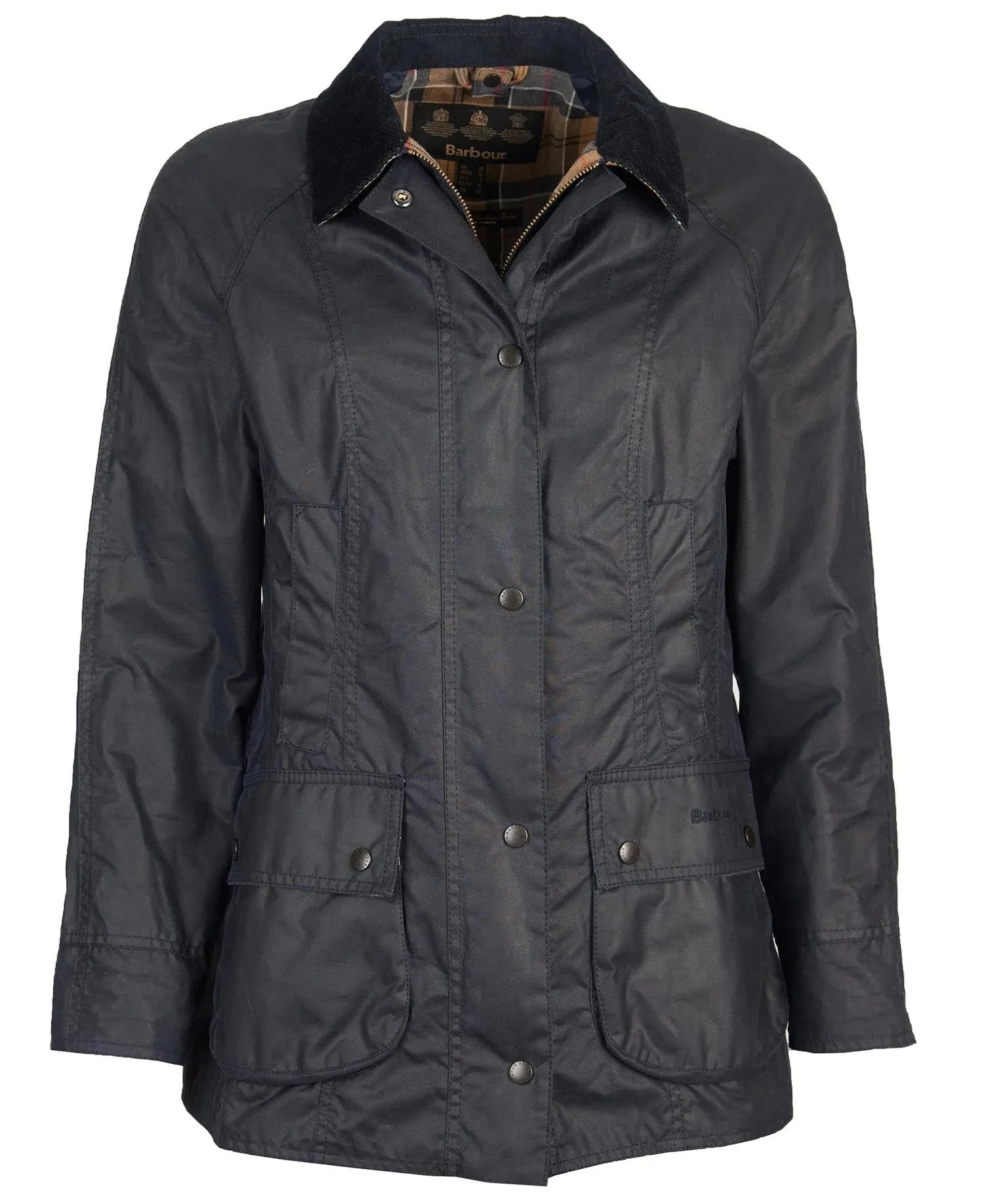 Beadnell Wax Jacket - Navy