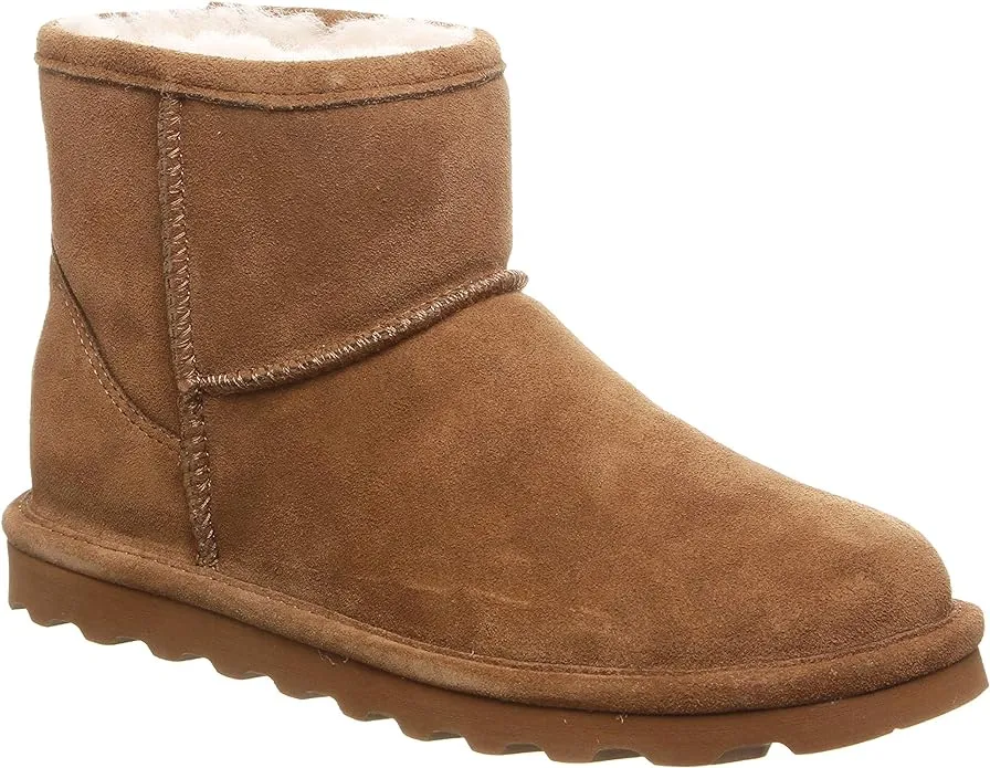 BEARPAW Women's Alyssa Slip On Winter Boot Hickory Ii