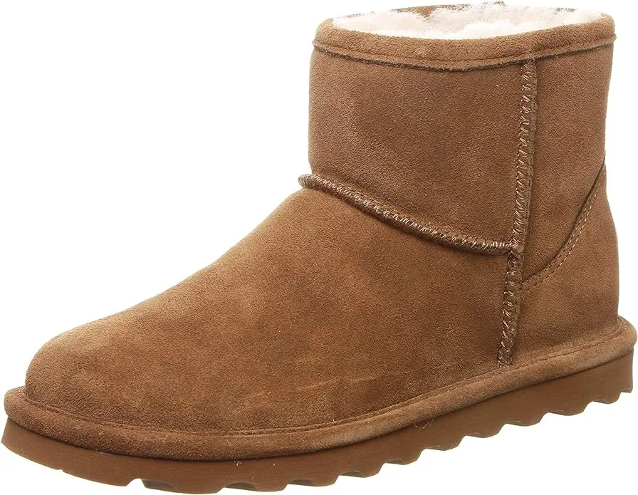 BEARPAW Women's Alyssa Slip On Winter Boot Hickory Ii