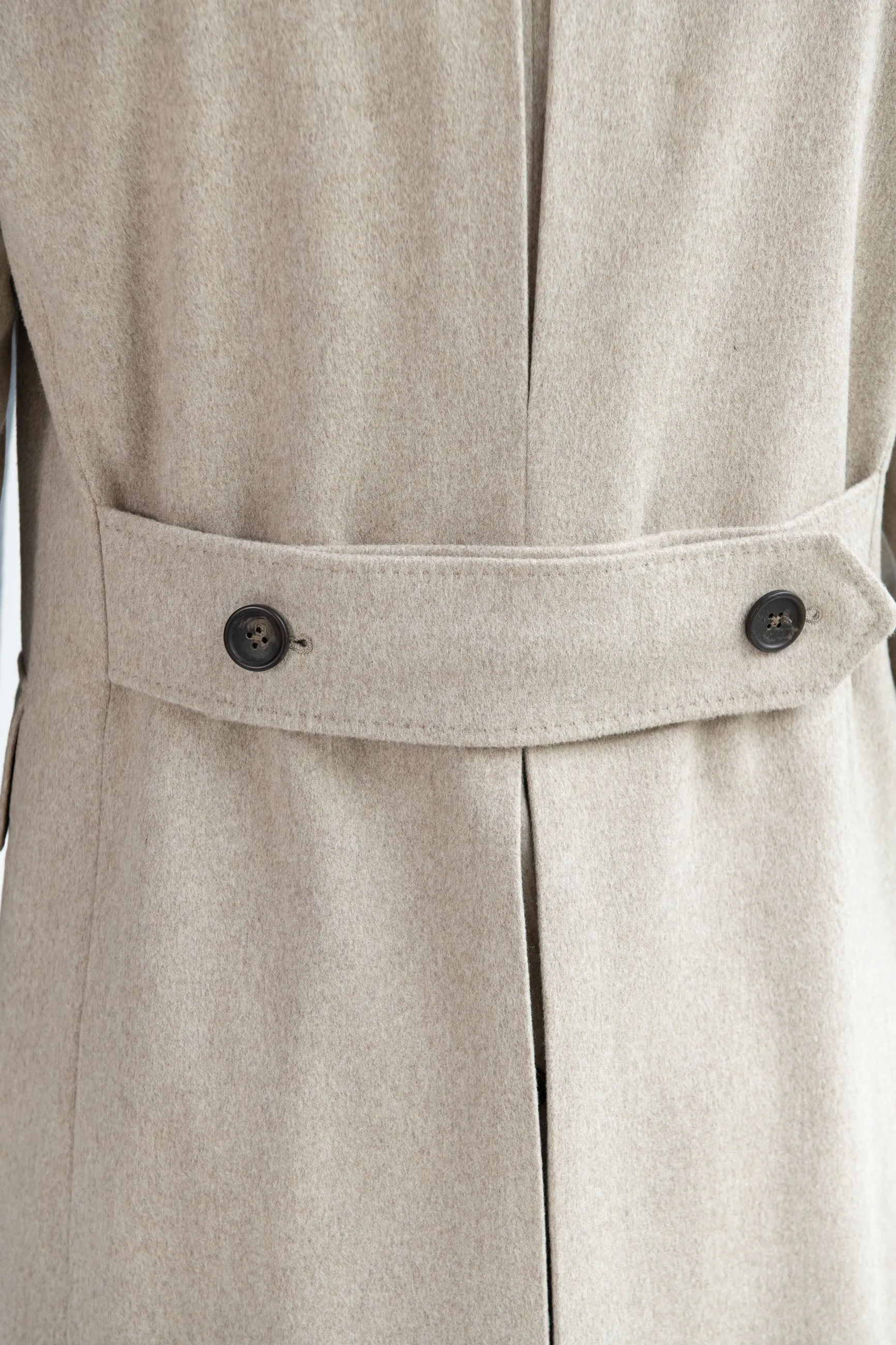 Beige Polo Coat – Made in Italy