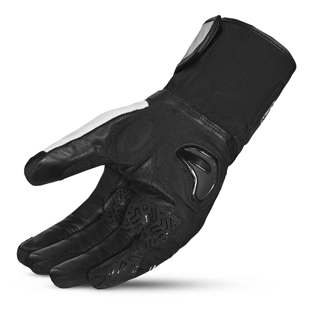 BELA Highway Winter Motorcycle Gloves Black White