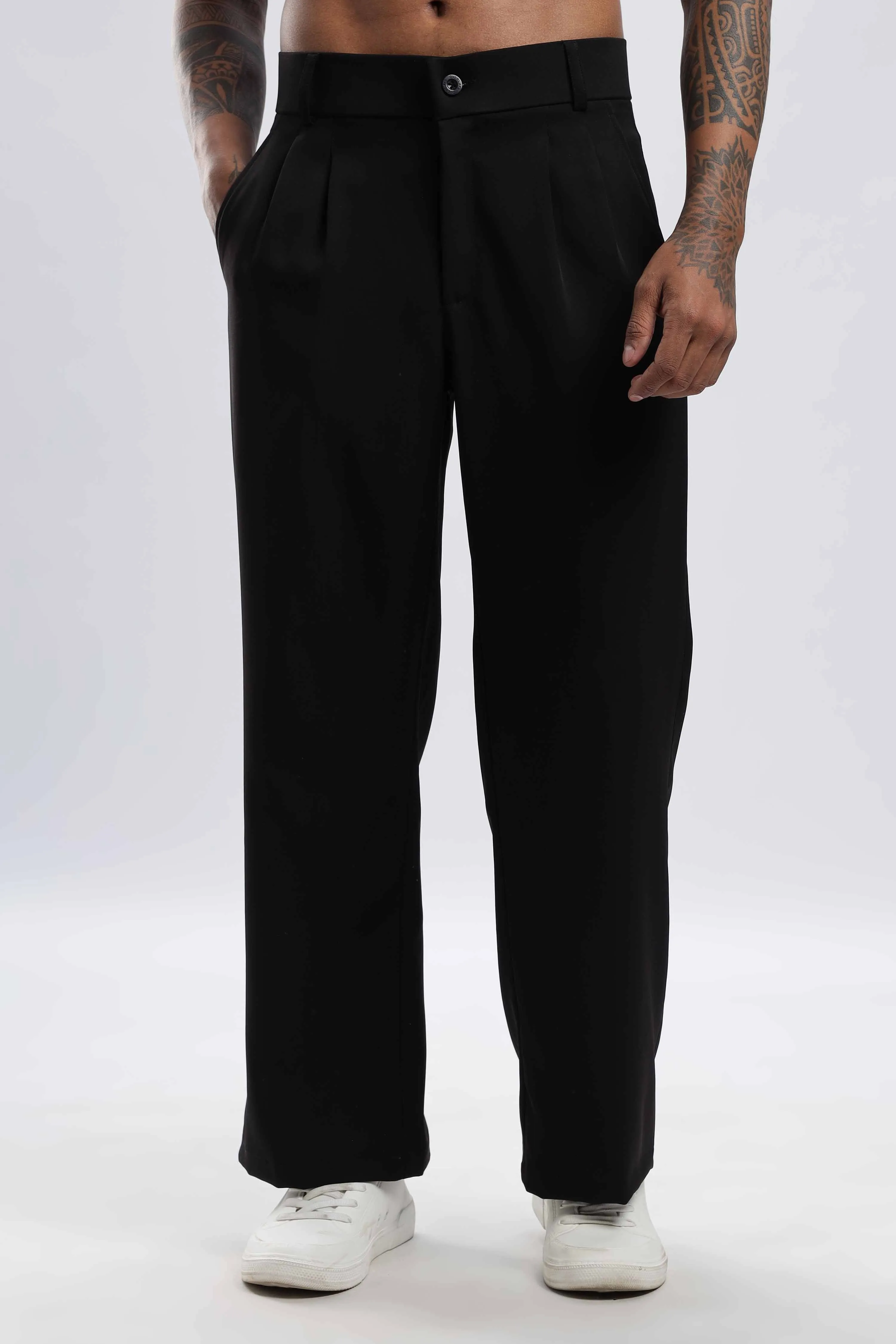 Black Korean Pant