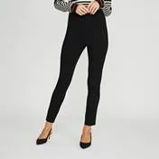 Black Ponte Jeggings