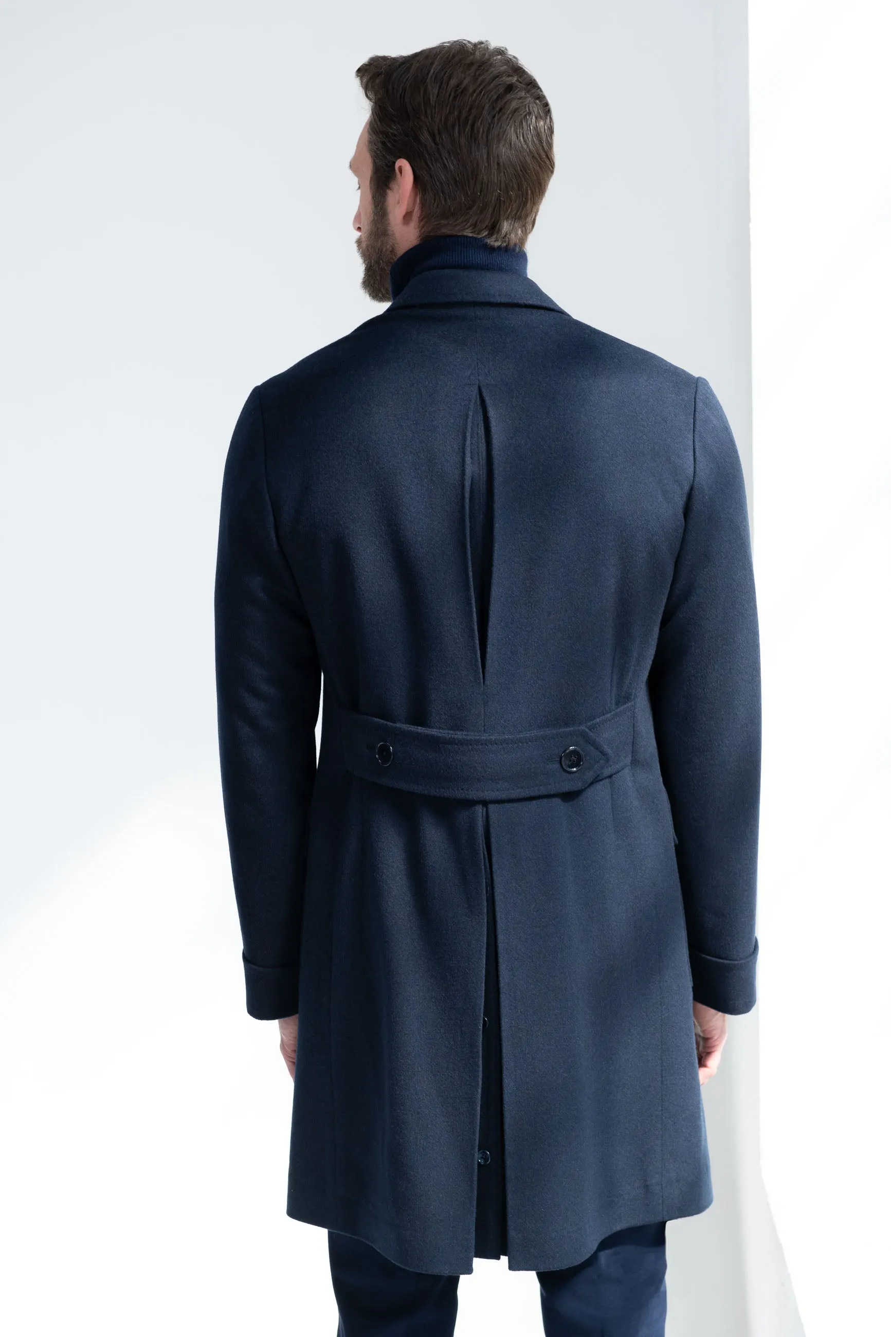 Blue Polo coat - Made in Italy