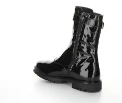 Bos & Co Bash Black Patent Waterproof Boot