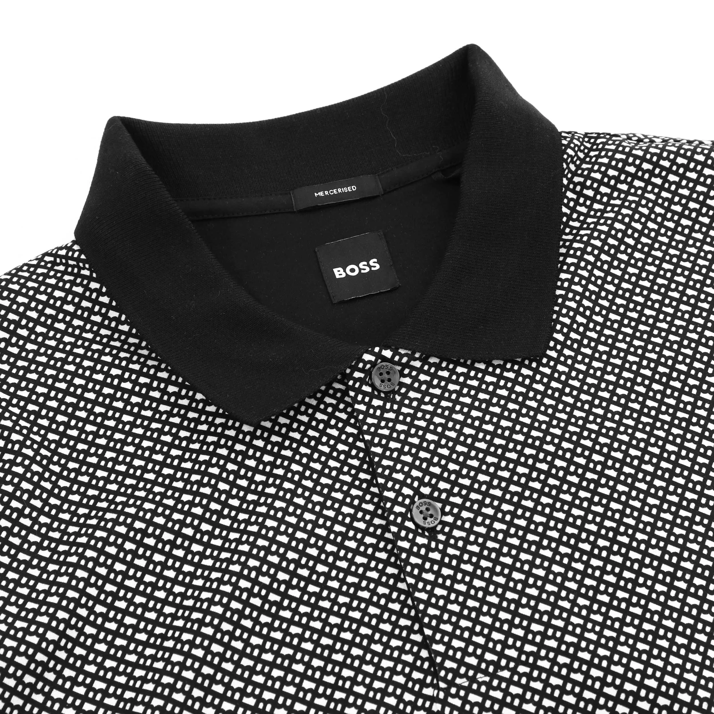 BOSS H Parlay 204 Polo Shirt in Black