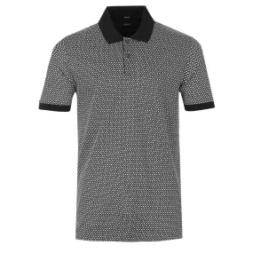 BOSS H Parlay 204 Polo Shirt in Black