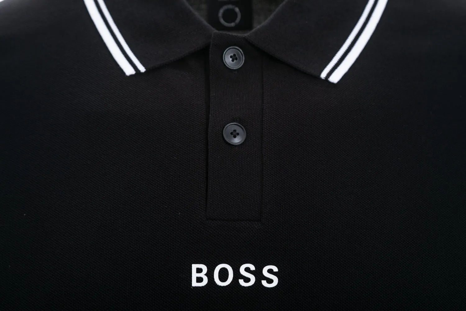 BOSS Pchup 1 Polo Shirt in Black