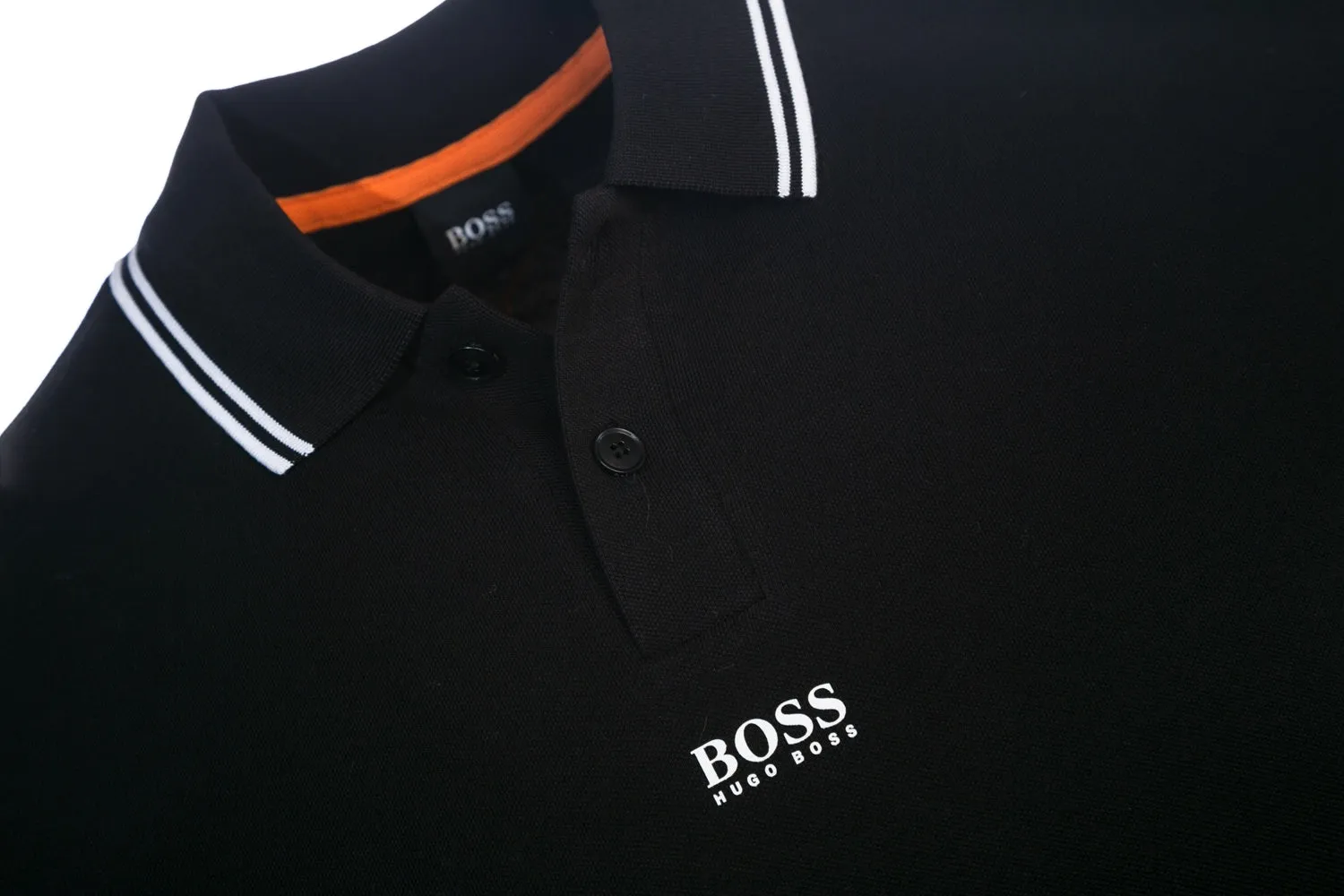 BOSS PChup Polo Shirt in Black