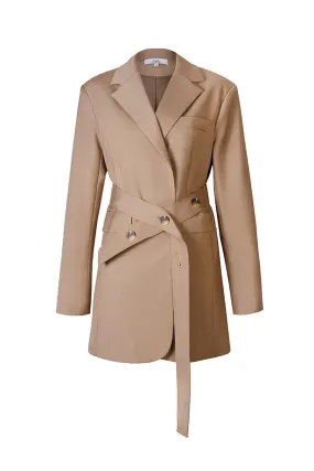 British style loose coat