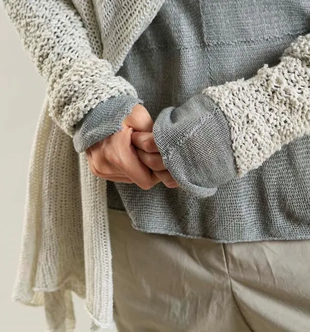 Broken White Chunky Sweater