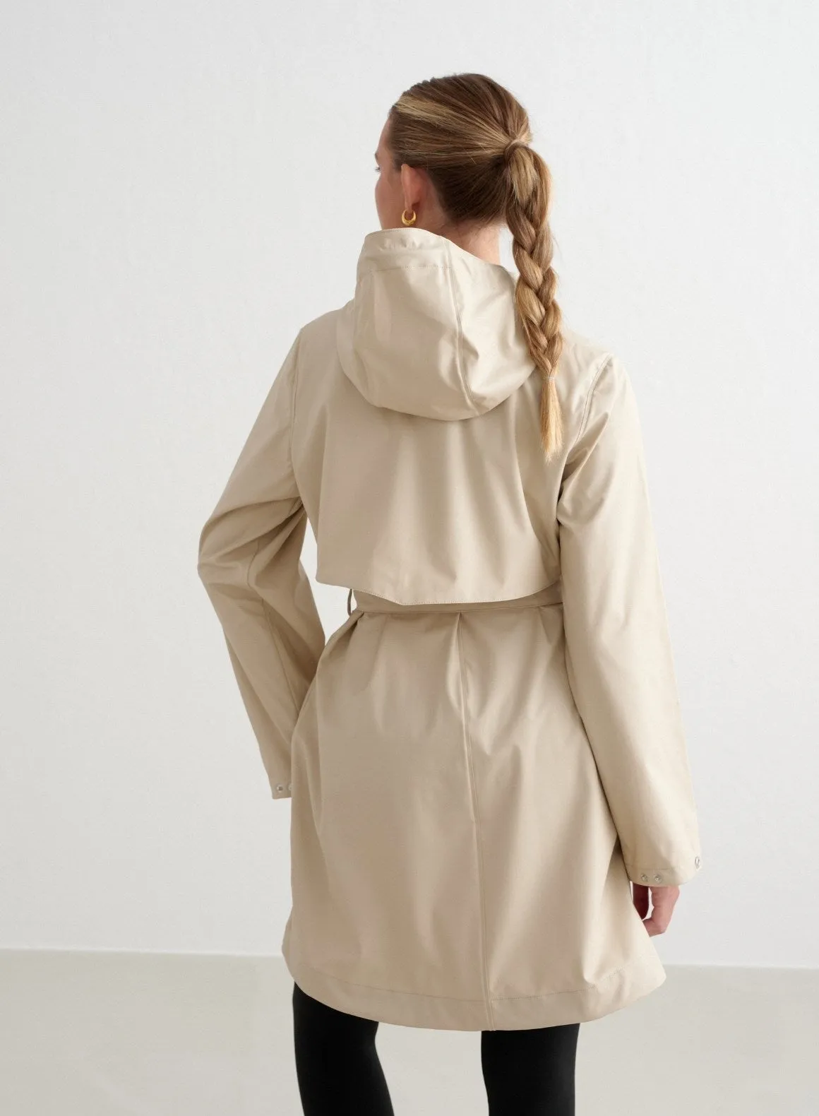 Café Au Lait Rain Jacket