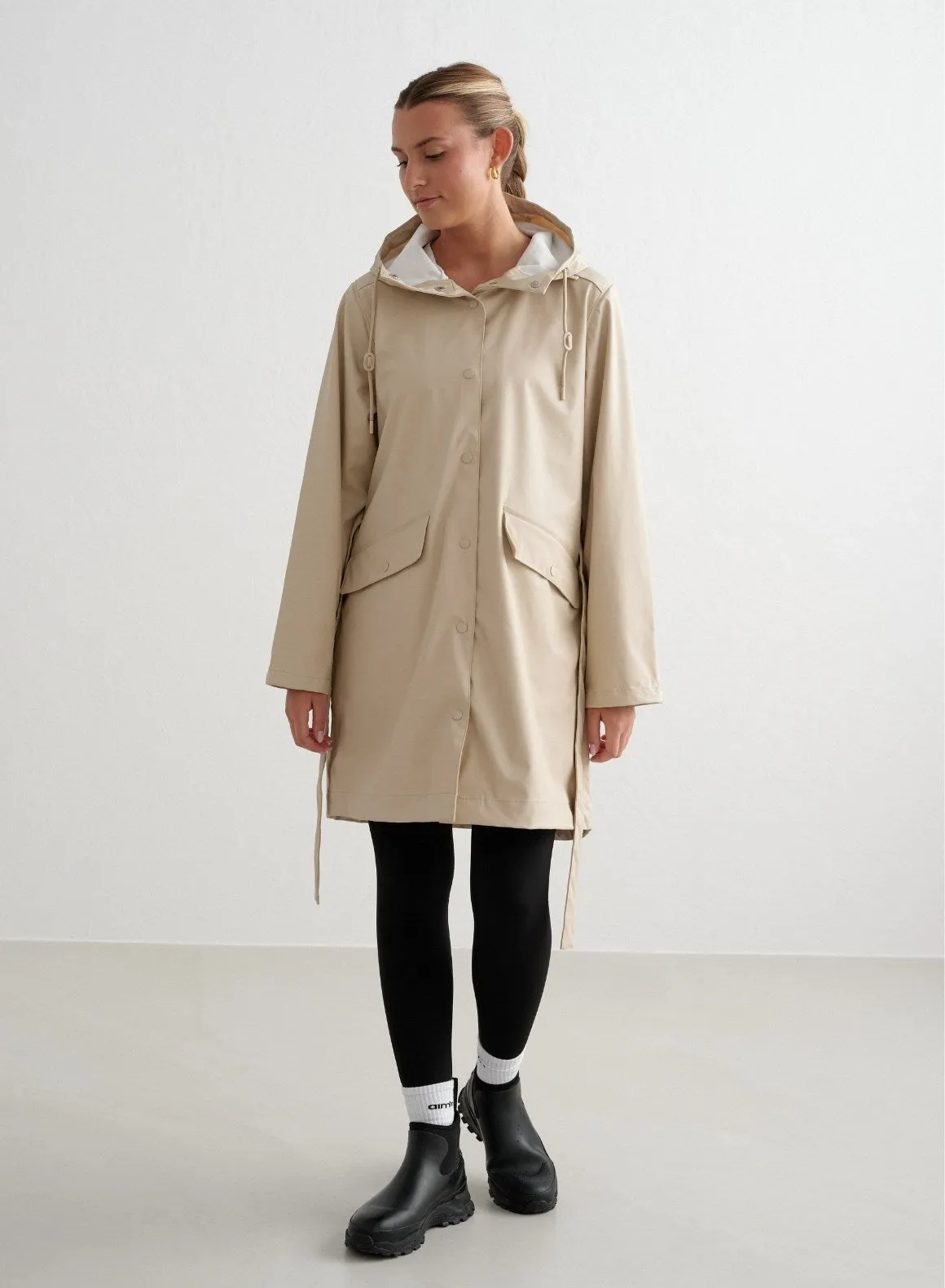 Café Au Lait Rain Jacket