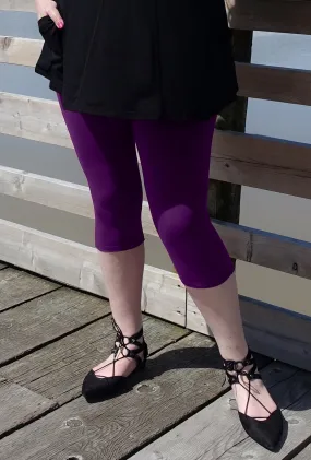 Cafe Legging - Amethyst Bamboo