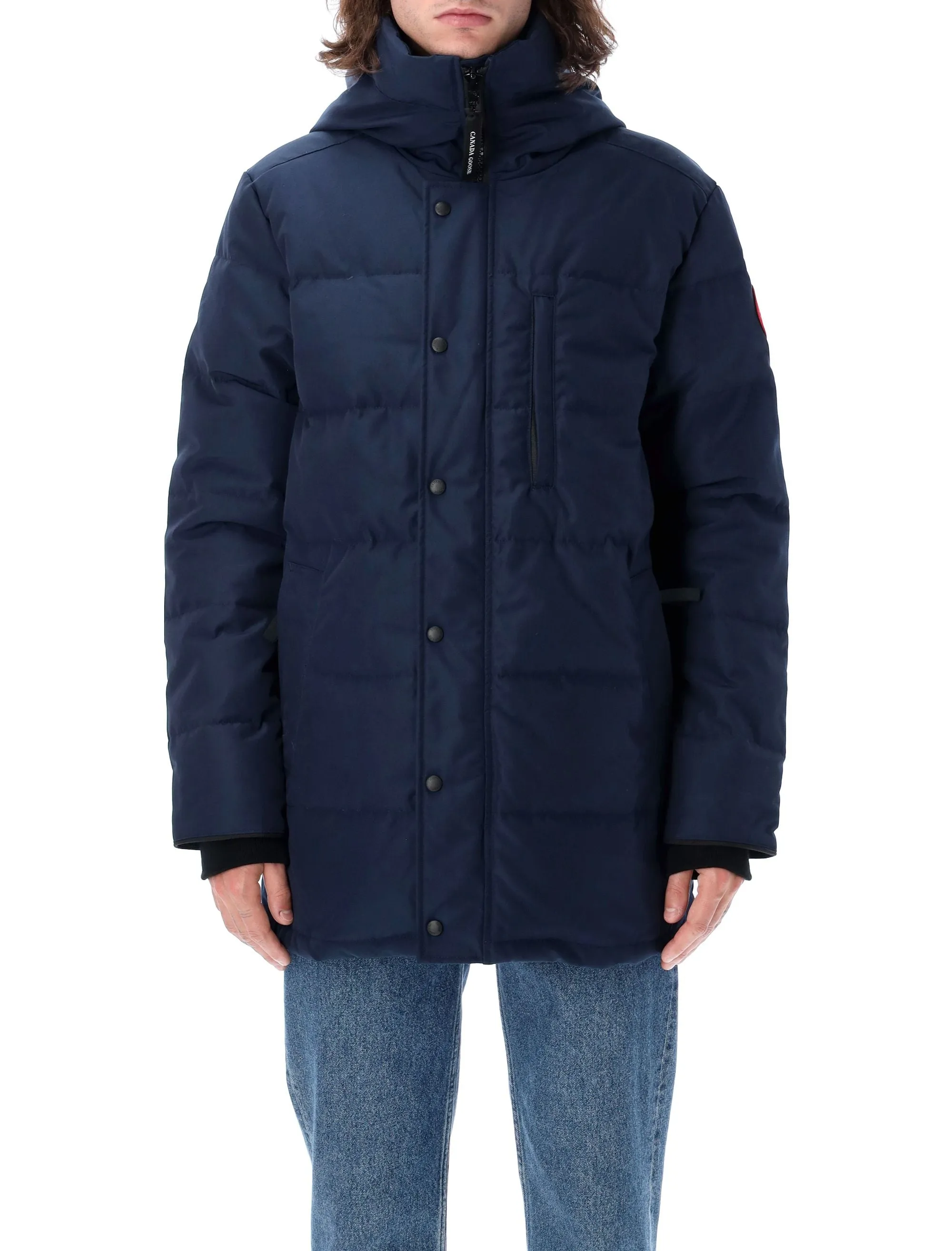 CANADA GOOSE Men's Carson Mid-Thigh Length Parka Jacket