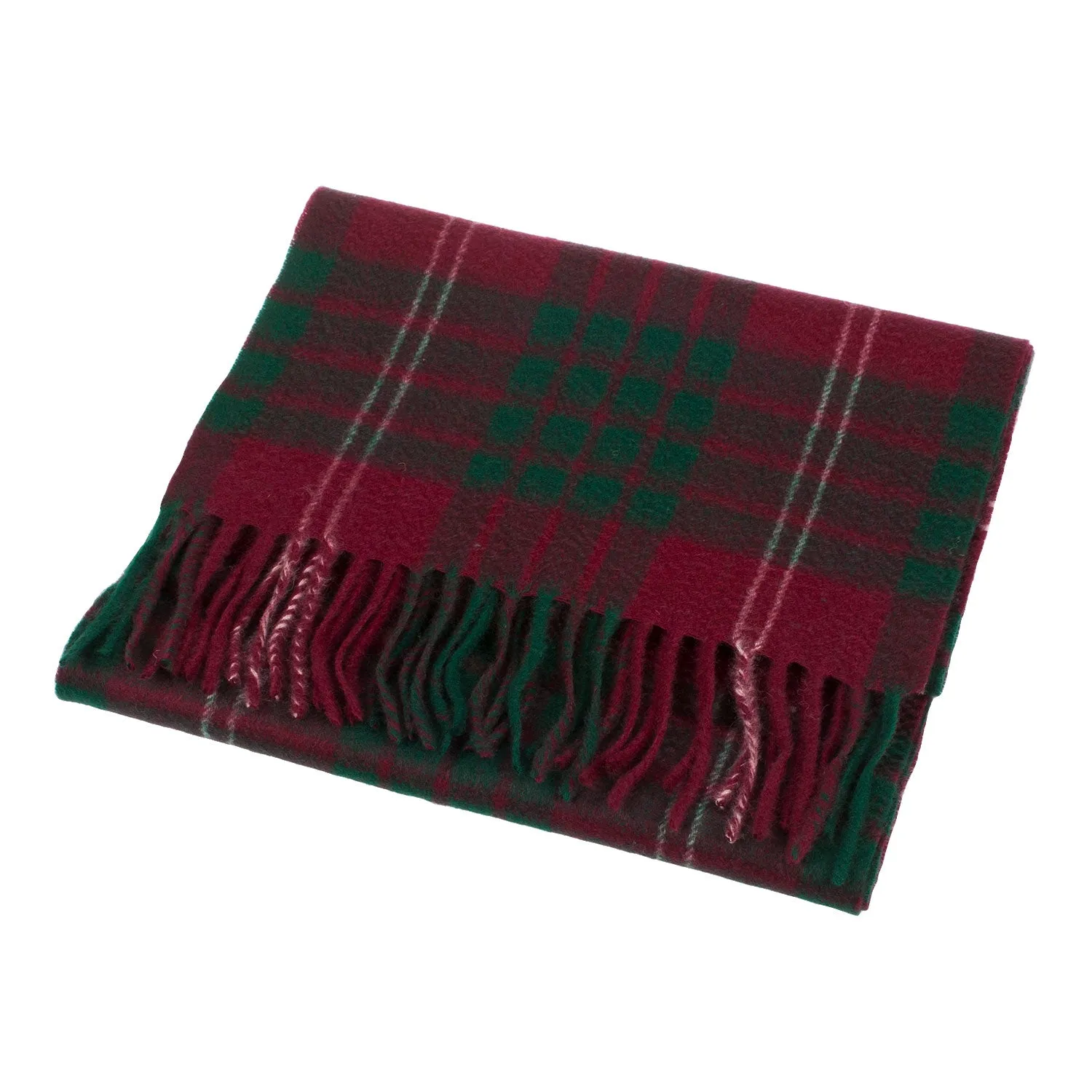 Cashmere Scottish Tartan Clan Scarf  Crawford