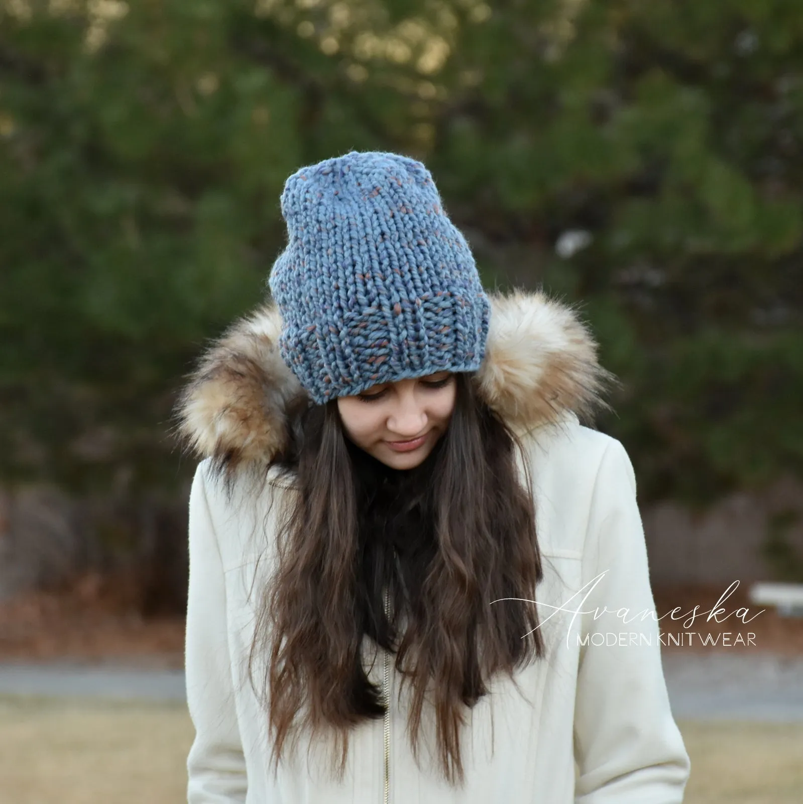 Chunky Extra Slouchy Hat | THE EMERY