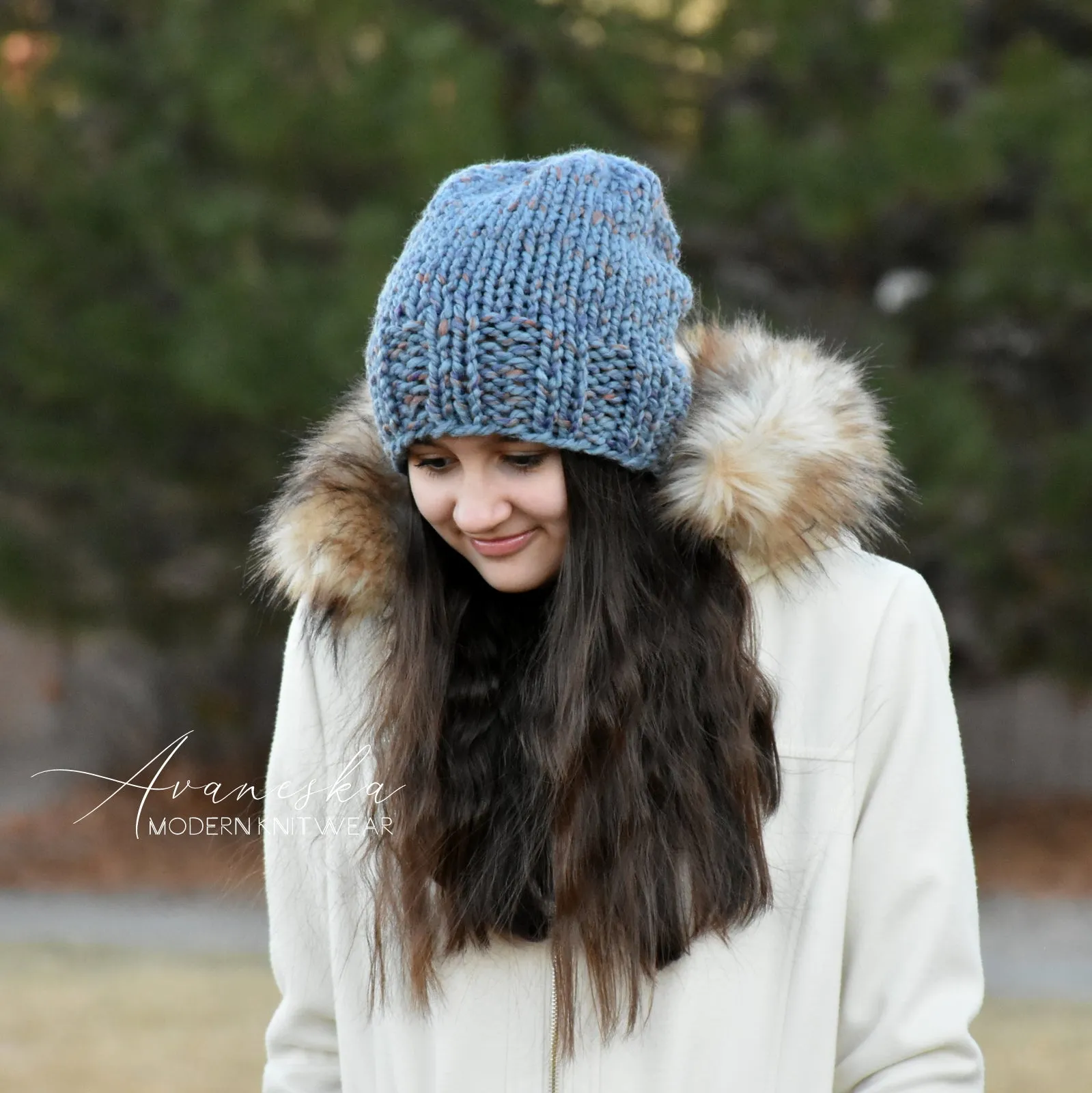 Chunky Extra Slouchy Hat | THE EMERY