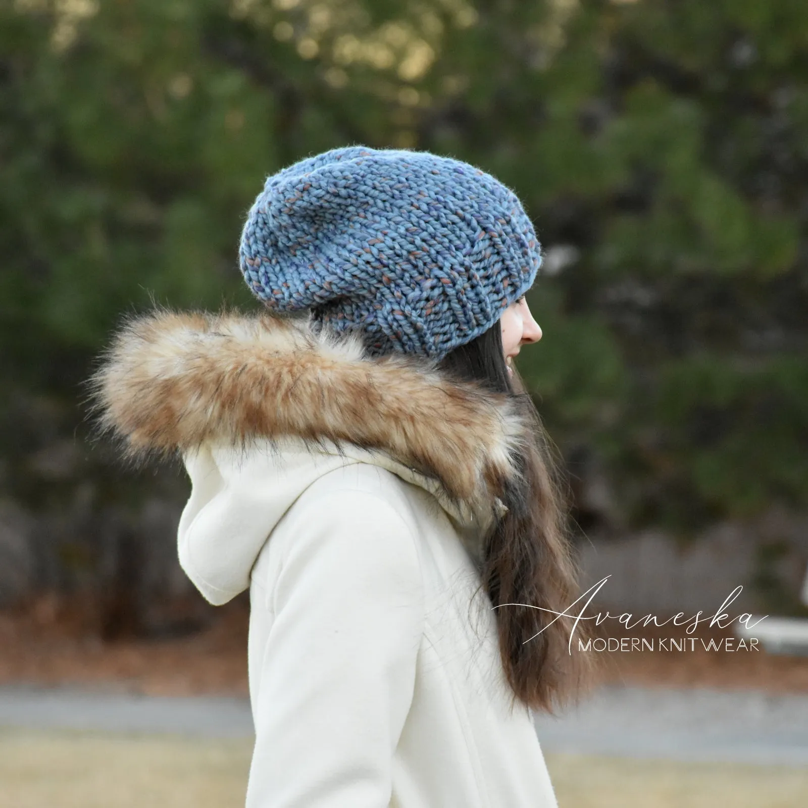 Chunky Extra Slouchy Hat | THE EMERY