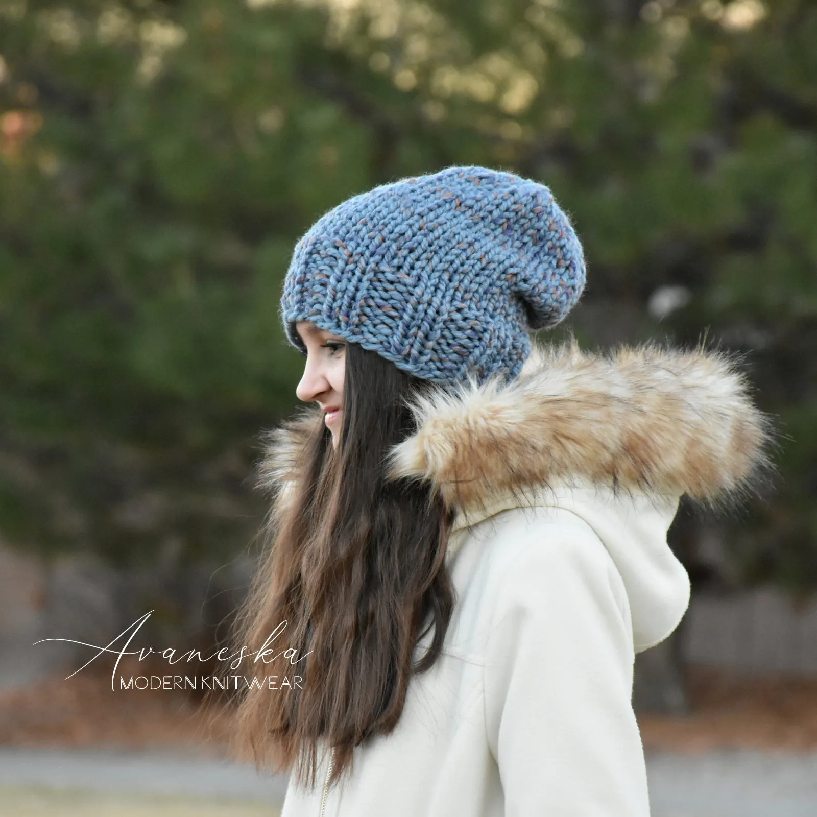 Chunky Extra Slouchy Hat | THE EMERY