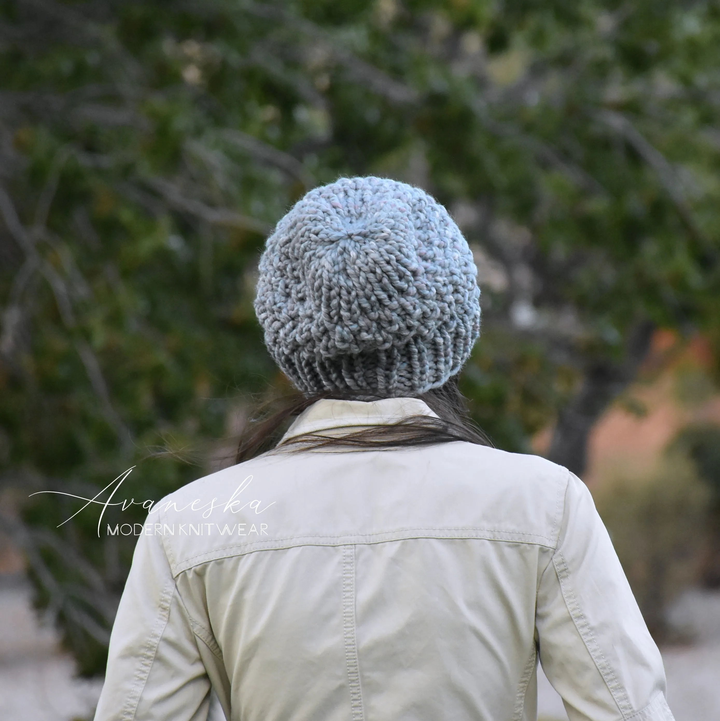 Chunky Extra Slouchy Hat | THE IRIS