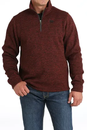 Cinch Sweater Men's Burgundy Pullover