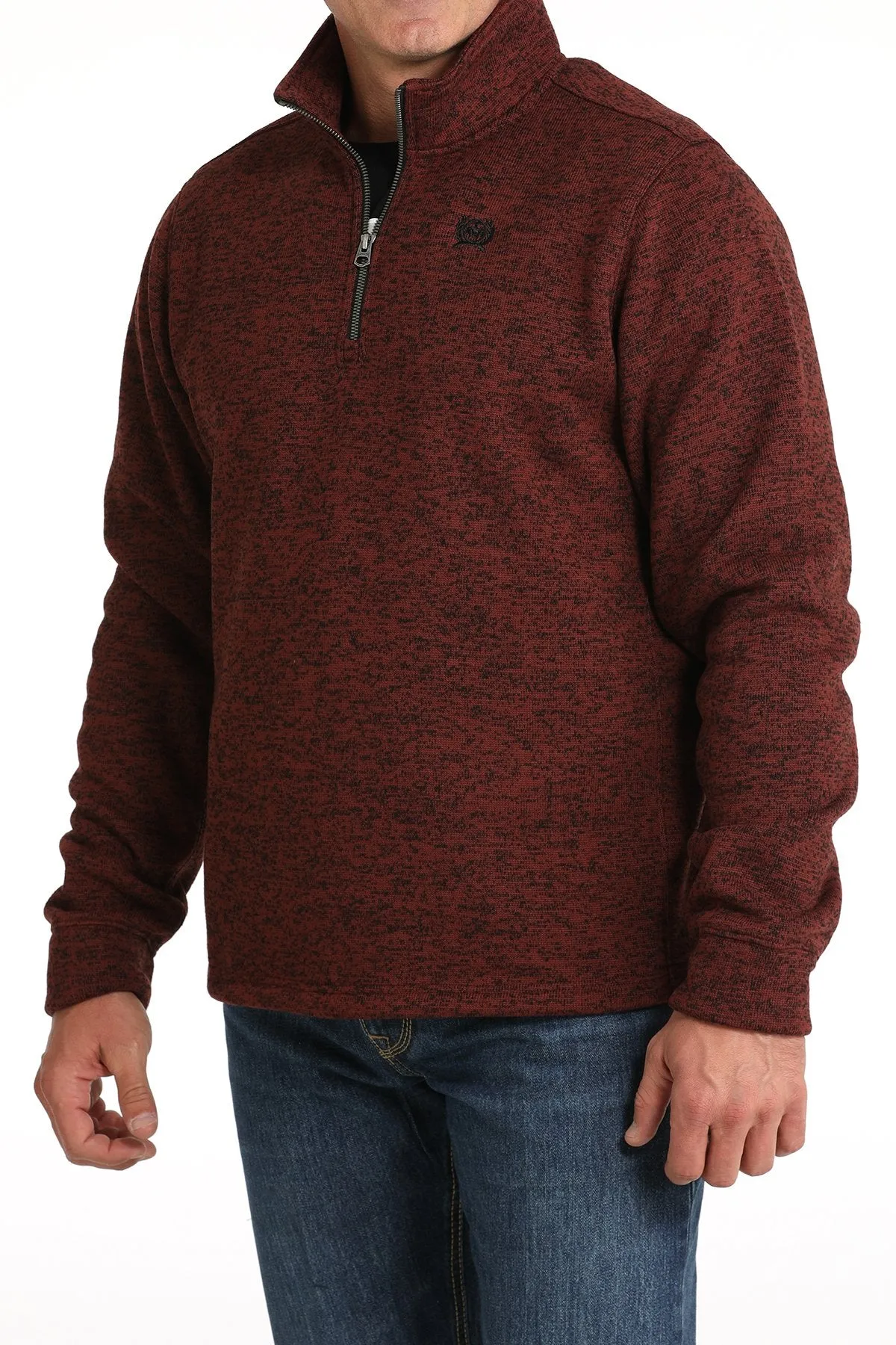 Cinch Sweater Men's Burgundy Pullover