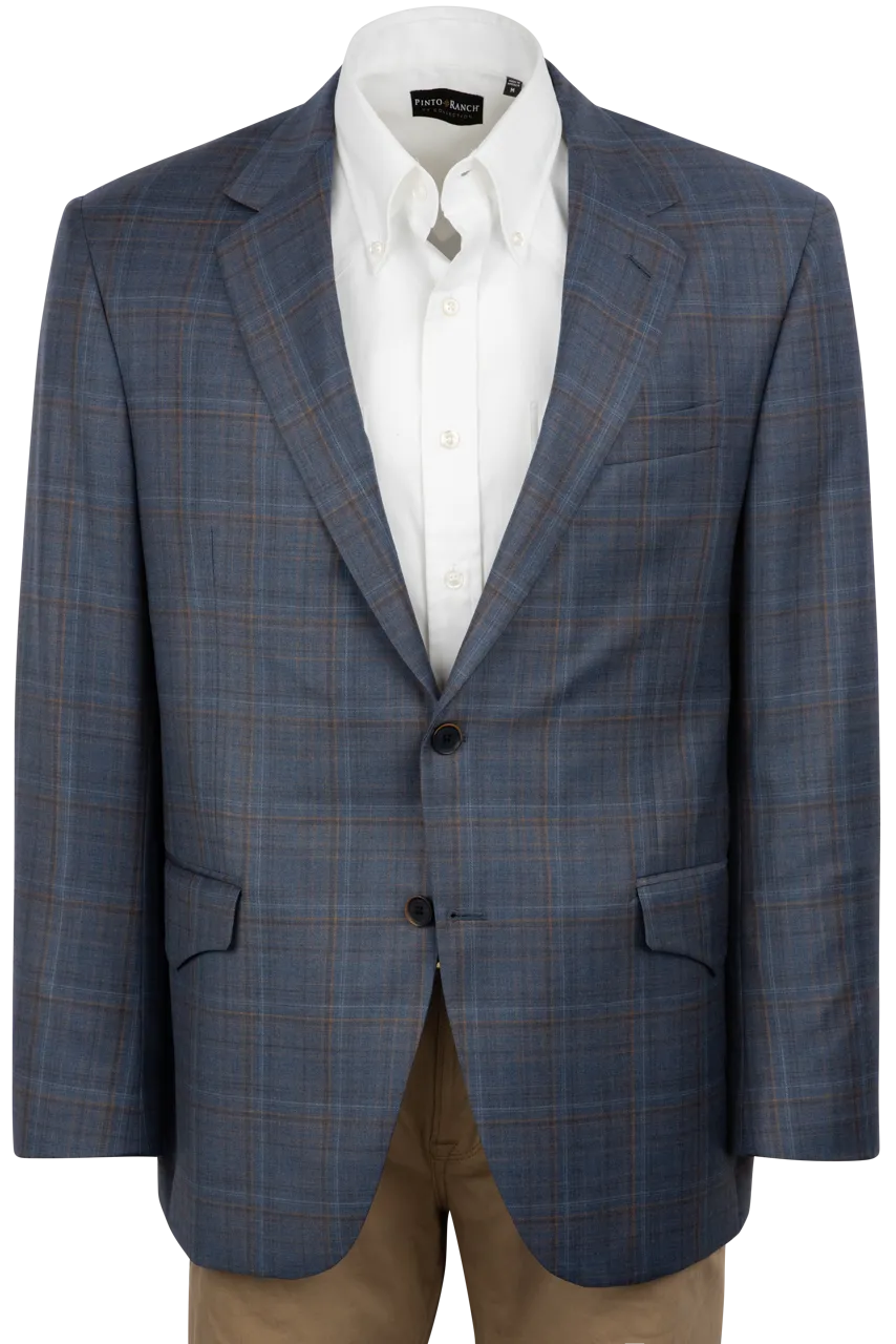 Coppley Blue Plaid Sport Coat