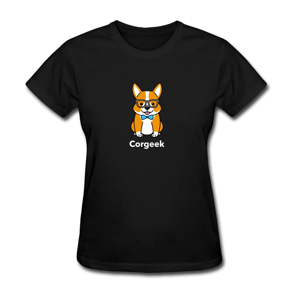 Corgeek Women's Funny T-Shirt